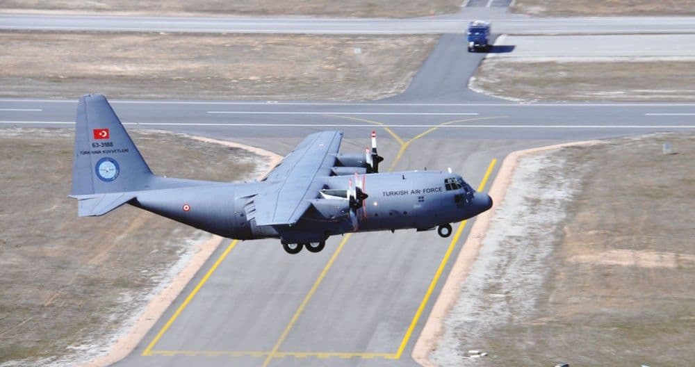 Turkish C-130E Plane Brings New Defense Tools to Pakistan