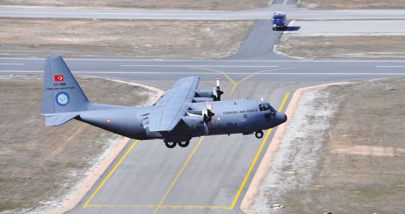 Turkish C-130E Plane Brings New Defense Tools to Pakistan